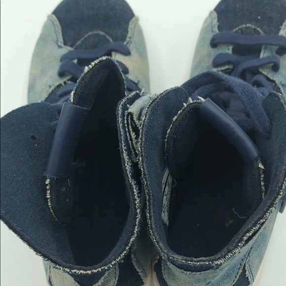 Nike Jordan Westbrook 0.2 BG Bleached Denim Sneakers Kids Size 6.5 - Picture 9 of 12